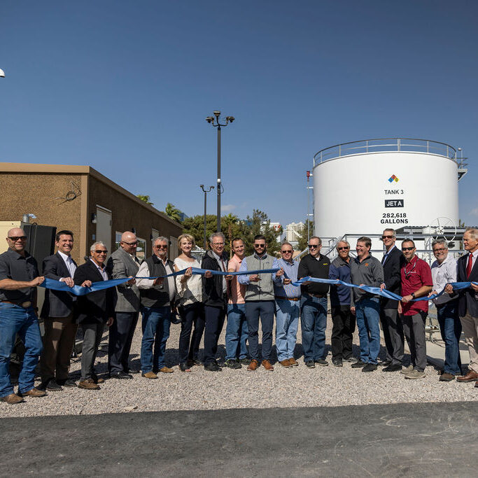 LVA Pipeline LAS Harry Reid International Airport Ribbon Cutting